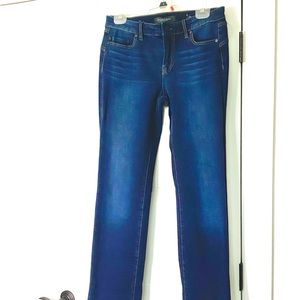 Strait leg Liverpool, dark wash, jeans